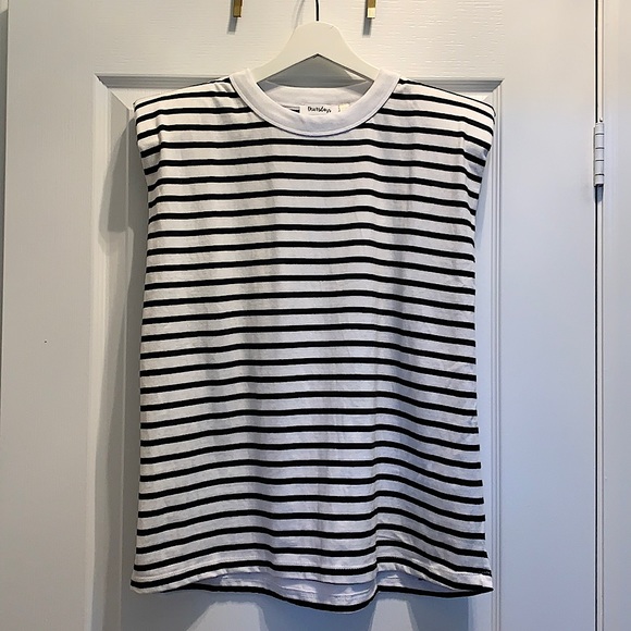 SHOP THURSDAY’s Candy Floss Ribbed Tee - Picture 3 of 5